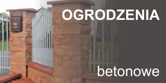 ogrodzenia betonowe